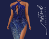 A I Aqua Blue Gown