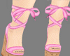 *L Hot Lace Pink Sandal