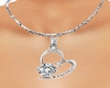 M hot silver Necklace
