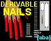 [aba] Derivable nails