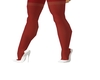 Red kira stockings