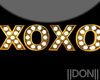 GOLD XOXO Lamps