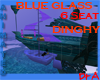 Anime Blue Glass A Boat