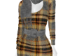 Fall Flannel Dress