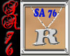 {SA} R Initial necklace