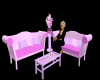 B76 Pink N Purple couch
