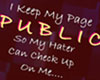 KeepMyPagePublic-Sticker