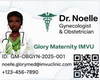 BADGE NOELLE HOSPITAL