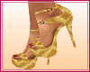 *ks* Golden heels