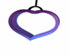 Purple/Blue Heart Swing