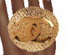 C C Gold Ring