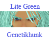 Lite Green Eyebrows