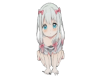 Cute Anime 2 Cutout