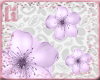 |H| Lilac Falling Flower