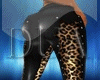 -D- Leather Leopard Pant