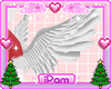 p. xmas angel wings
