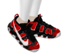 Uptempos Red Black M NS