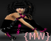 {MW} Hot Pink 9pc Spikes