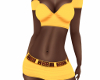 E* Mini Dress -yellow KL