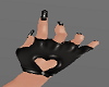 H/Leather Gloves W/Heart