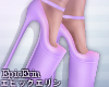 [E]*Purple Pastel Heels*