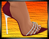 LS~Iconic Burgundy Heels