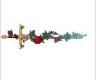Sword And Roses Divider