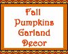 Pumpkins Garland Decor