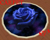 Carpet blue rose
