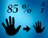 (AF) Hand Scaler 85% M/F