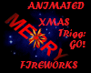 Xmas Fireworks Animated