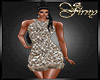 [S] Dress Gold Fur