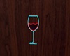 Wine Glass Neon Sign