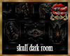 skull dark room