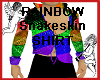 Rainbow Snakeskin Shirt