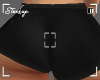 Booty shorts black