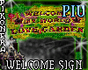 !P^SIGN WELCOME  NAME