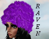 Purple Fur Hat