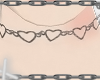 hearts choker