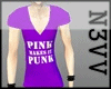 Purple v-shirt [M]