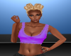 Annika Purple Top
