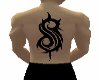 Slipknot back tattoo