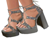 MM PARTY SANDALS SILVER