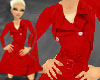 Trench Dress - Red