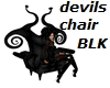 DEVILS CHAIR BLACK