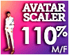 M AVATAR SCALER 110%
