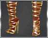 Gold Fashion shoes