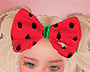 ! Kids Watermelon Bow