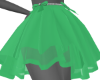 Green Stripe Skirt DQJ