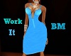 Bm Work It  Blue Dress